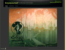 Tablet Screenshot of enyoiyourself.daportfolio.com