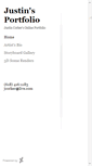 Mobile Screenshot of justincorker.daportfolio.com