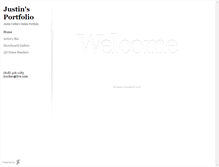Tablet Screenshot of justincorker.daportfolio.com