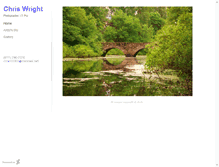 Tablet Screenshot of christophermwright.daportfolio.com