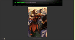 Desktop Screenshot of livhathaway.daportfolio.com