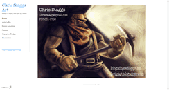 Desktop Screenshot of chrisstaggsart.daportfolio.com