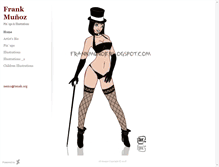 Tablet Screenshot of frankmunozart.daportfolio.com