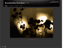 Tablet Screenshot of kdonskoy.daportfolio.com
