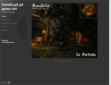Tablet Screenshot of fatalix3d.daportfolio.com