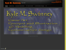 Tablet Screenshot of kswinney.daportfolio.com