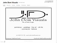 Tablet Screenshot of johndom.daportfolio.com