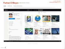 Tablet Screenshot of farhanmeyan.daportfolio.com