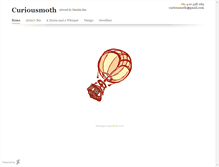 Tablet Screenshot of curiousmoth.daportfolio.com