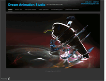 Tablet Screenshot of dreamastudio.daportfolio.com