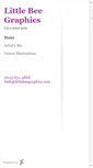 Mobile Screenshot of littlebeegraphics.daportfolio.com