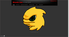 Desktop Screenshot of mirandajean.daportfolio.com