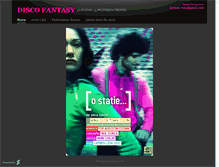 Tablet Screenshot of discofantasy.daportfolio.com