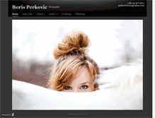 Tablet Screenshot of borisperkovic.daportfolio.com