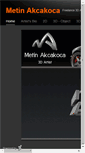 Mobile Screenshot of metinakcakoca.daportfolio.com