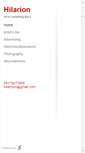 Mobile Screenshot of hilarion.daportfolio.com