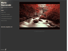 Tablet Screenshot of davcevski.daportfolio.com