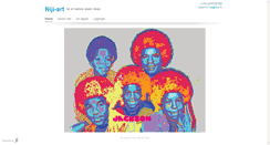 Desktop Screenshot of niji-art.daportfolio.com