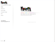 Tablet Screenshot of frappedesignteam.daportfolio.com