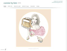Tablet Screenshot of conniehykim.daportfolio.com