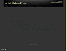 Tablet Screenshot of makotoprime.daportfolio.com