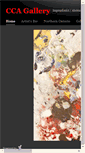 Mobile Screenshot of cca-gallery.daportfolio.com