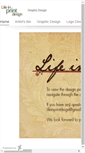 Mobile Screenshot of lifeinprintdesign.daportfolio.com