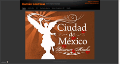 Desktop Screenshot of damiancontreras.daportfolio.com
