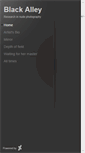 Mobile Screenshot of blackalley.daportfolio.com