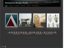 Tablet Screenshot of anonymusdesignstudio.daportfolio.com