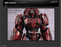 Tablet Screenshot of mikejensen.daportfolio.com