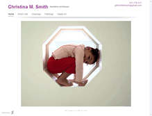 Tablet Screenshot of christinamsmith.daportfolio.com