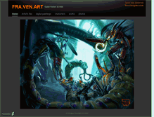 Tablet Screenshot of fravenier.daportfolio.com