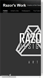Mobile Screenshot of irazorfx.daportfolio.com