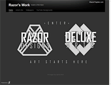 Tablet Screenshot of irazorfx.daportfolio.com