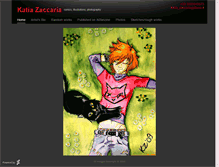 Tablet Screenshot of katiazaccaria.daportfolio.com