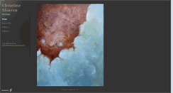 Desktop Screenshot of christinemorren.daportfolio.com