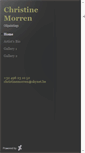 Mobile Screenshot of christinemorren.daportfolio.com