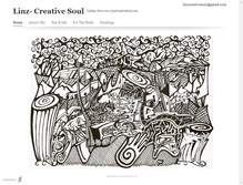 Tablet Screenshot of linzcreativesoul.daportfolio.com