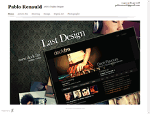 Tablet Screenshot of pablorenauld.daportfolio.com