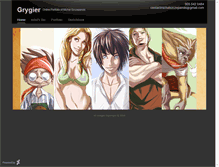 Tablet Screenshot of grygier.daportfolio.com