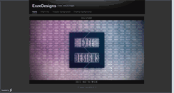 Desktop Screenshot of exzedesigns.daportfolio.com