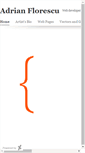 Mobile Screenshot of aflorescu.daportfolio.com