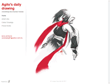 Tablet Screenshot of agito666.daportfolio.com