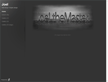 Tablet Screenshot of joelthemaster.daportfolio.com