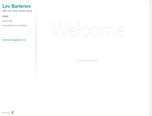 Tablet Screenshot of levbartenev.daportfolio.com