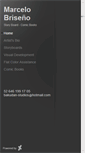 Mobile Screenshot of marcelobriseno.daportfolio.com