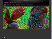 Tablet Screenshot of kazilla.daportfolio.com