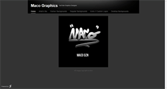 Desktop Screenshot of macographics.daportfolio.com
