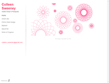 Tablet Screenshot of colleensweeney.daportfolio.com